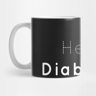 He's My Diabestie Mug